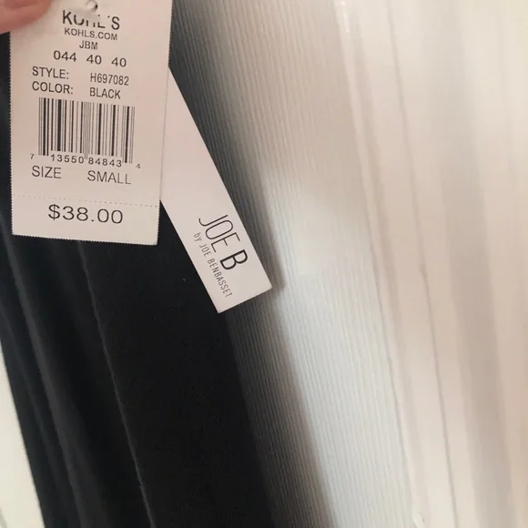 NWT-JOE B—Long BLACK dress skirt Small - Picture 16 of 16